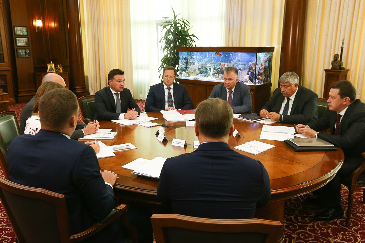 Андрей Воробьев губернатор московской области - Губернатор провел совещание по вопросам силового блока