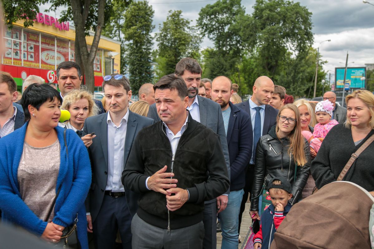 Андрей Воробьев губернатор московской области - Губернатор обсудил с жителями Люберец план благоустройства города Андрей Воробьев губернатор московской области - Губернатор обсудил с жителями Люберец план благоустройства города