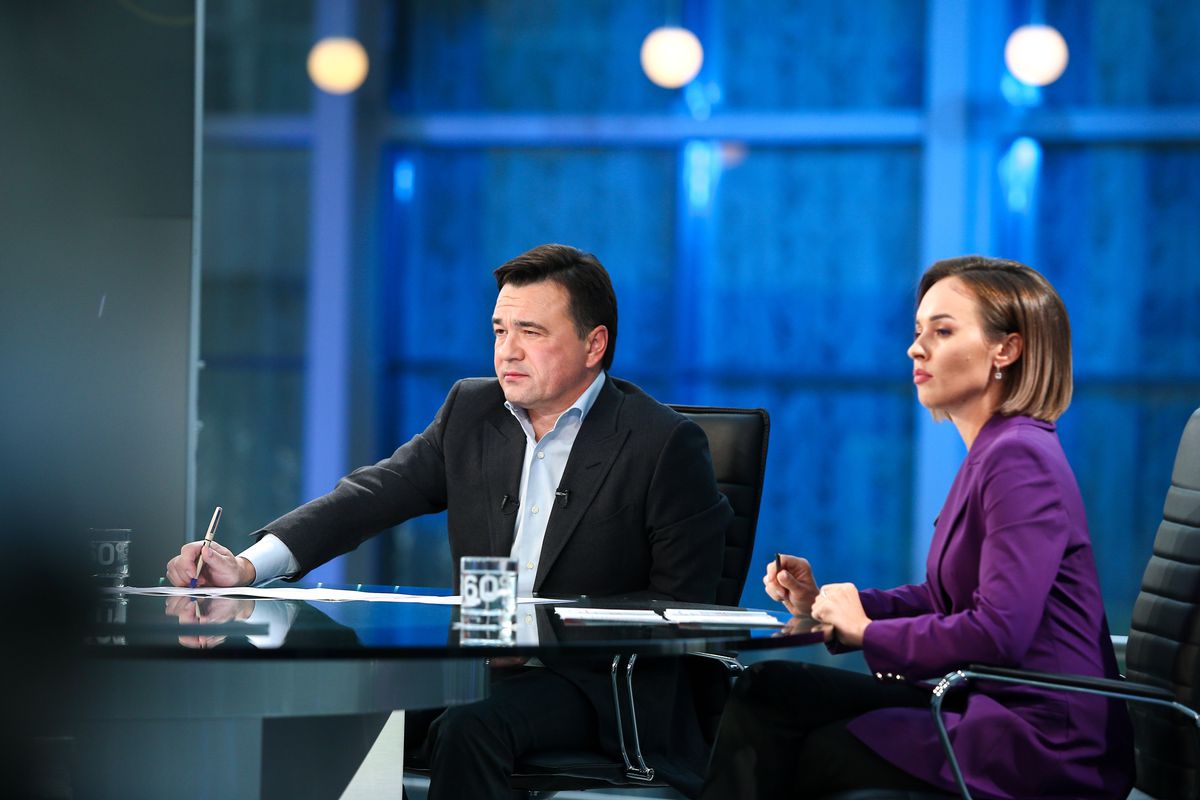 Андрей Воробьев губернатор московской области - Губернатор подвел итоги сентября в эфире телеканала «360»