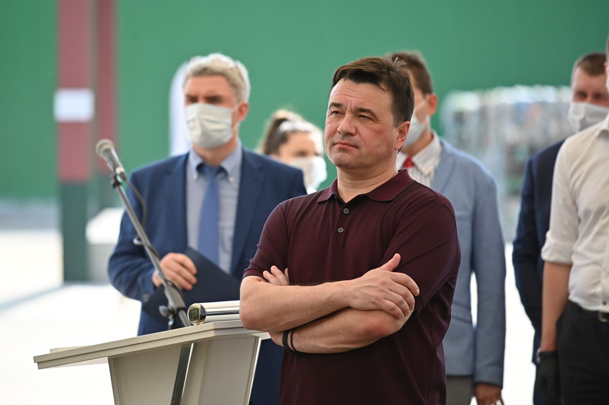 Андрей Воробьев губернатор московской области - Плюс один к чистому Подмосковью: в области открыли новый КПО Андрей Воробьев губернатор московской области - Плюс один к чистому Подмосковью: в области открыли новый КПО