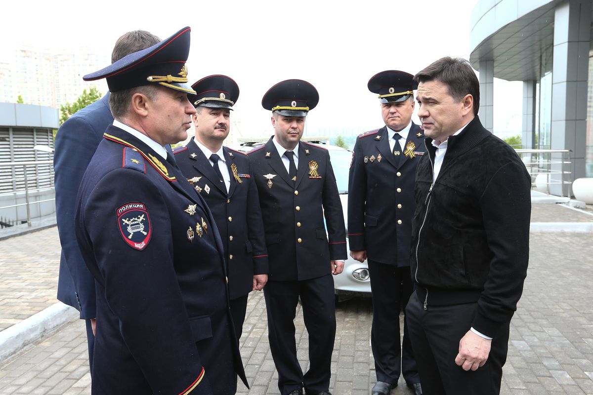 Андрей Воробьев губернатор московской области - Встреча губернатора Подмосковья с начальником управления областного ГИБДД Андрей Воробьев губернатор московской области - Встреча губернатора Подмосковья с начальником управления областного ГИБДД