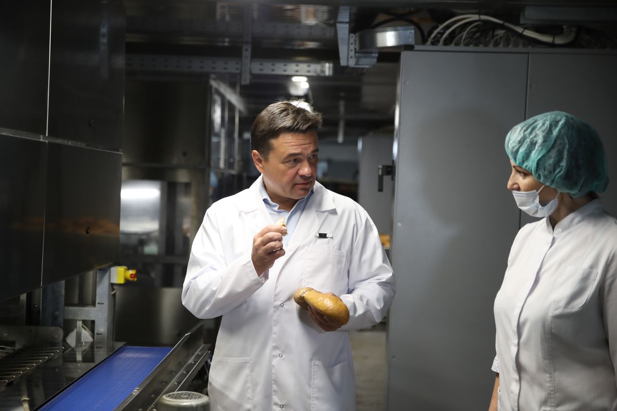 Андрей Воробьев губернатор московской области - «Дедовских хлеб» увеличил производство. Как устроена работа на заводе