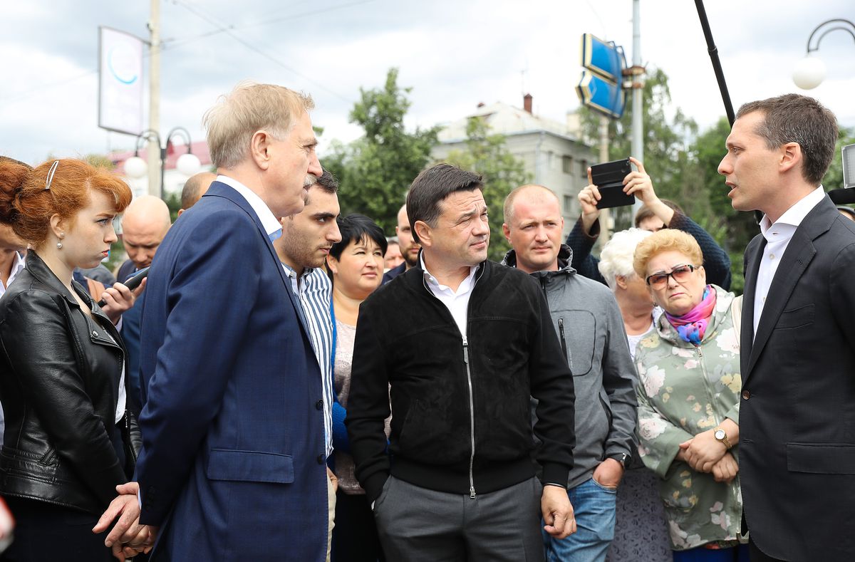 Андрей Воробьев губернатор московской области - Губернатор обсудил с жителями Люберец план благоустройства города Андрей Воробьев губернатор московской области - Губернатор обсудил с жителями Люберец план благоустройства города