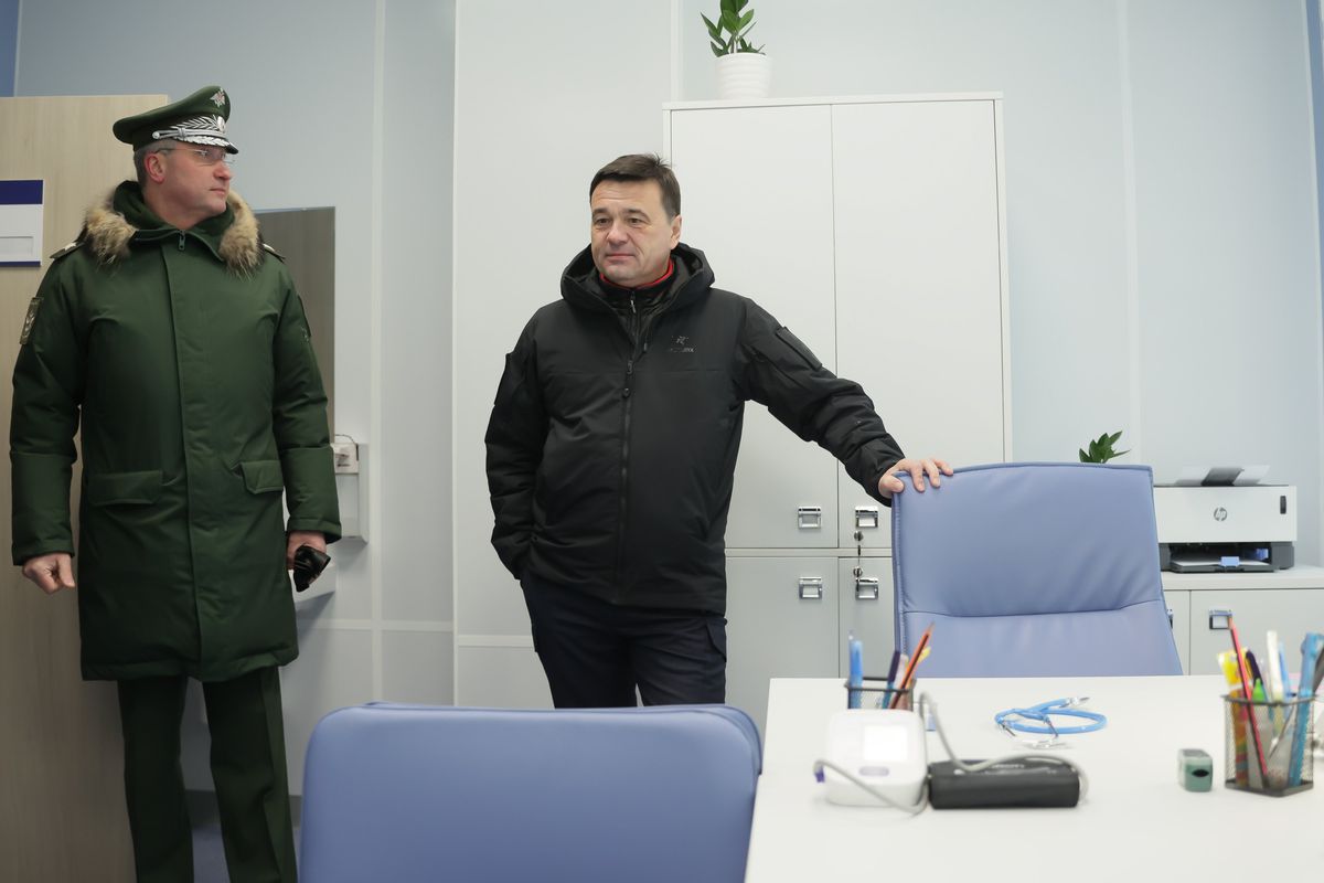 Андрей Воробьев губернатор московской области - Работа в команде: Минобороны откроет новый госпиталь в Истре