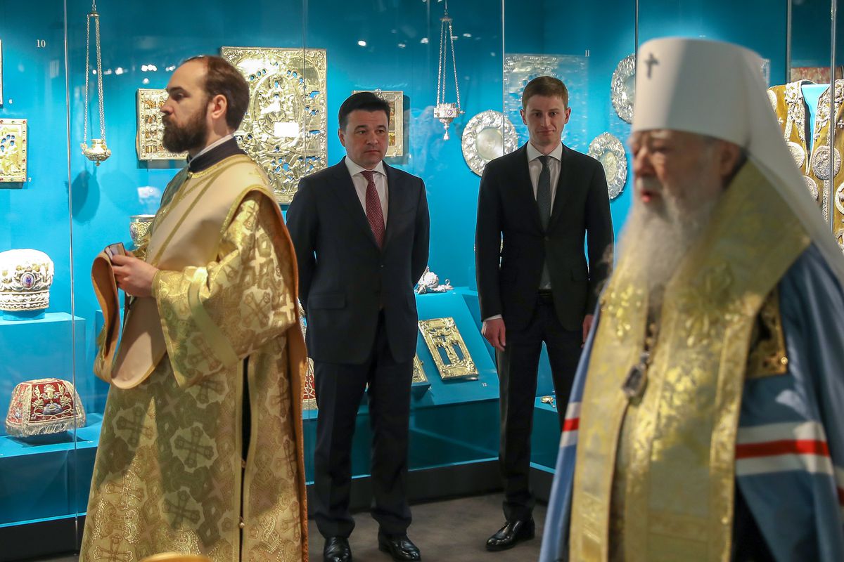 Андрей Воробьев губернатор московской области - «Особая кладовая». Презентация обновленной постоянной экспозиции в «Новом Иерусалиме» Андрей Воробьев губернатор московской области - «Особая кладовая». Презентация обновленной постоянной экспозиции в «Новом Иерусалиме»