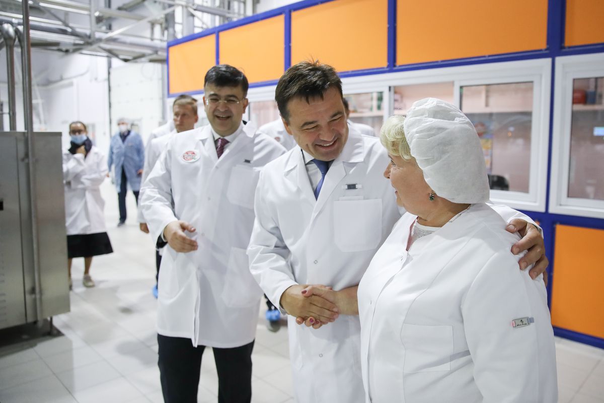 Андрей Воробьев губернатор московской области - Камень, мороженое и рабочие места. Как в Подмосковье развивают промышленность