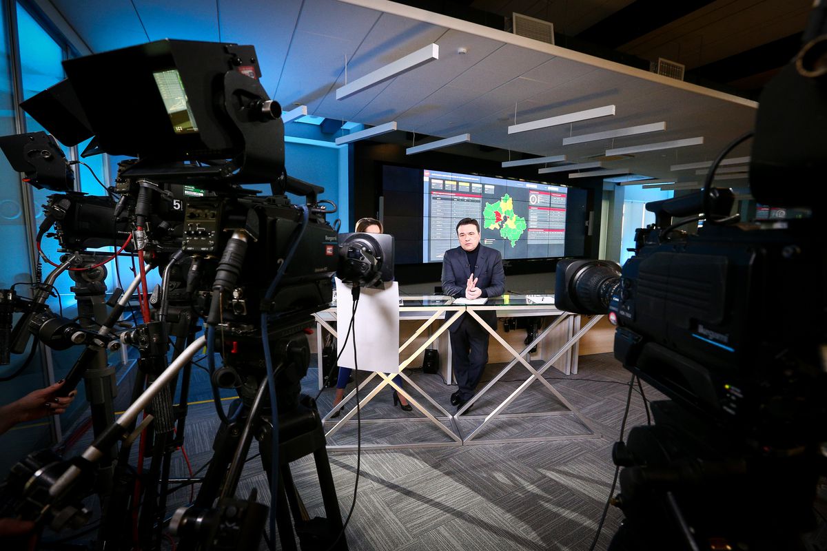 Андрей Воробьев губернатор московской области - Специальный эфир на телеканале «360»
