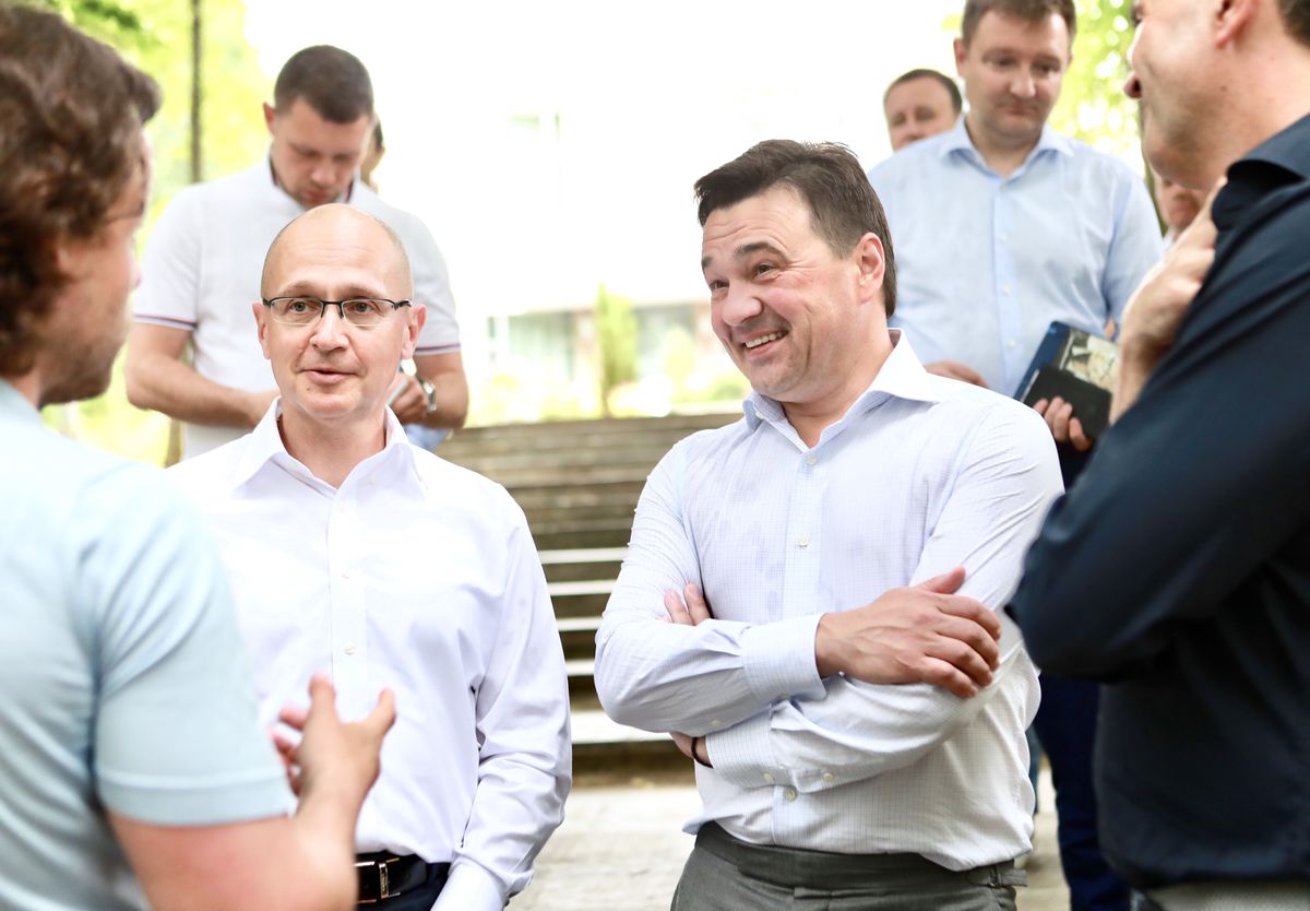 Андрей Воробьев губернатор московской области - Сергей Кириенко посетил новую подмосковную образовательную площадку Андрей Воробьев губернатор московской области - Сергей Кириенко посетил новую подмосковную образовательную площадку