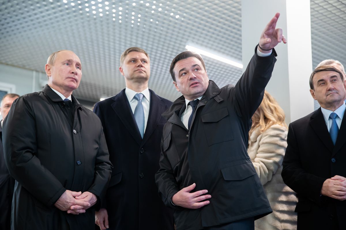 Андрей Воробьев губернатор московской области - Президент открыл движение поездов на первых линиях МЦД