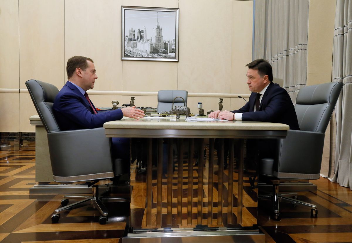 Андрей Воробьев губернатор московской области