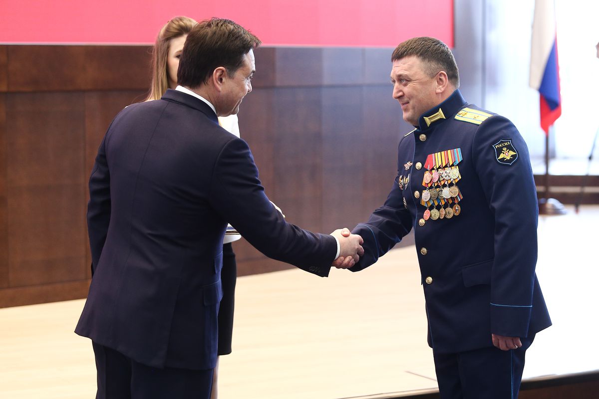 Андрей Воробьев губернатор московской области - Губернатор наградил подмосковных героев