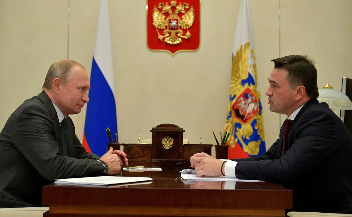 Андрей Воробьев губернатор московской области - Владимир Путин встретился с Андреем Воробьевым Андрей Воробьев губернатор московской области - Владимир Путин встретился с Андреем Воробьевым