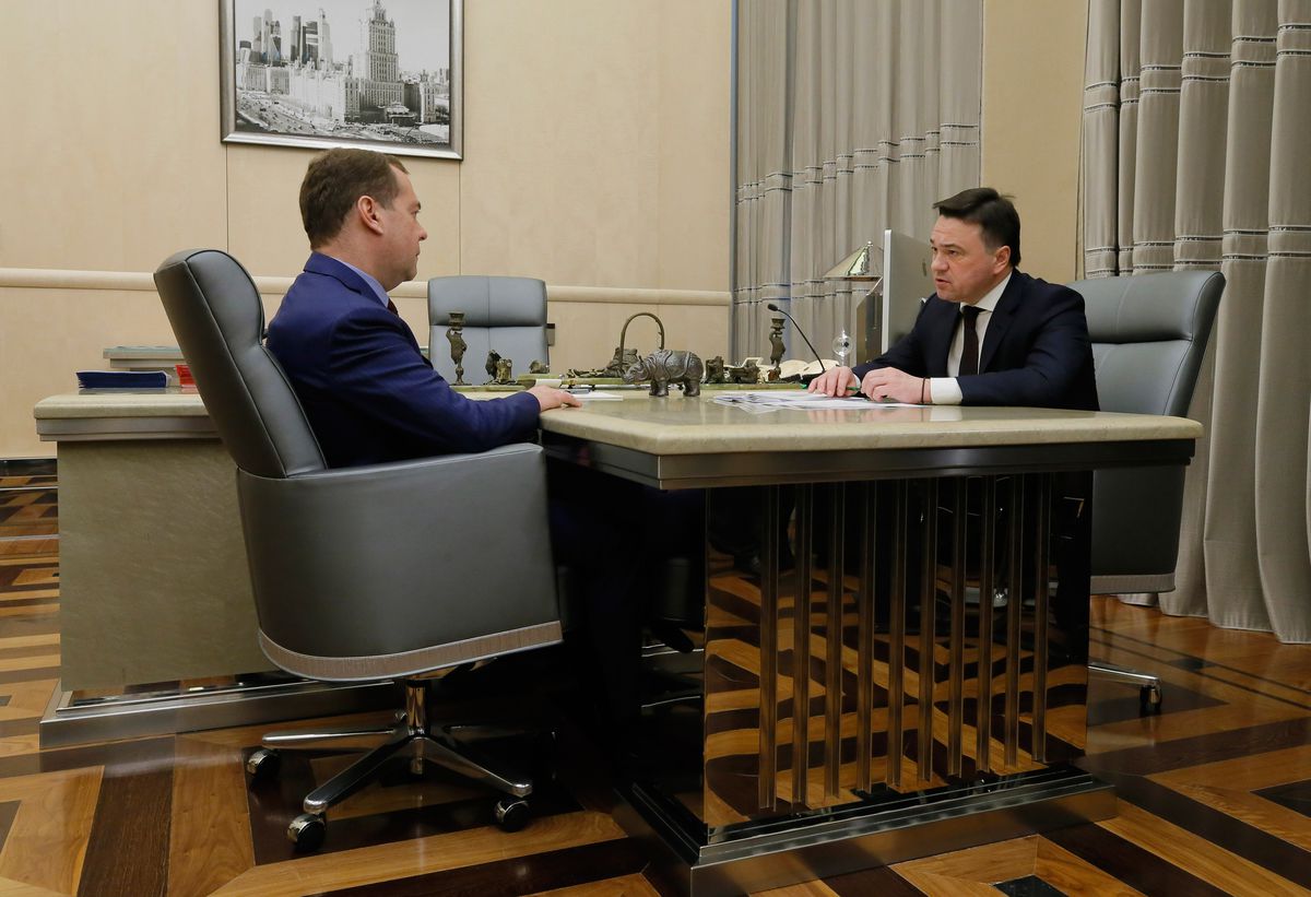 Андрей Воробьев губернатор московской области