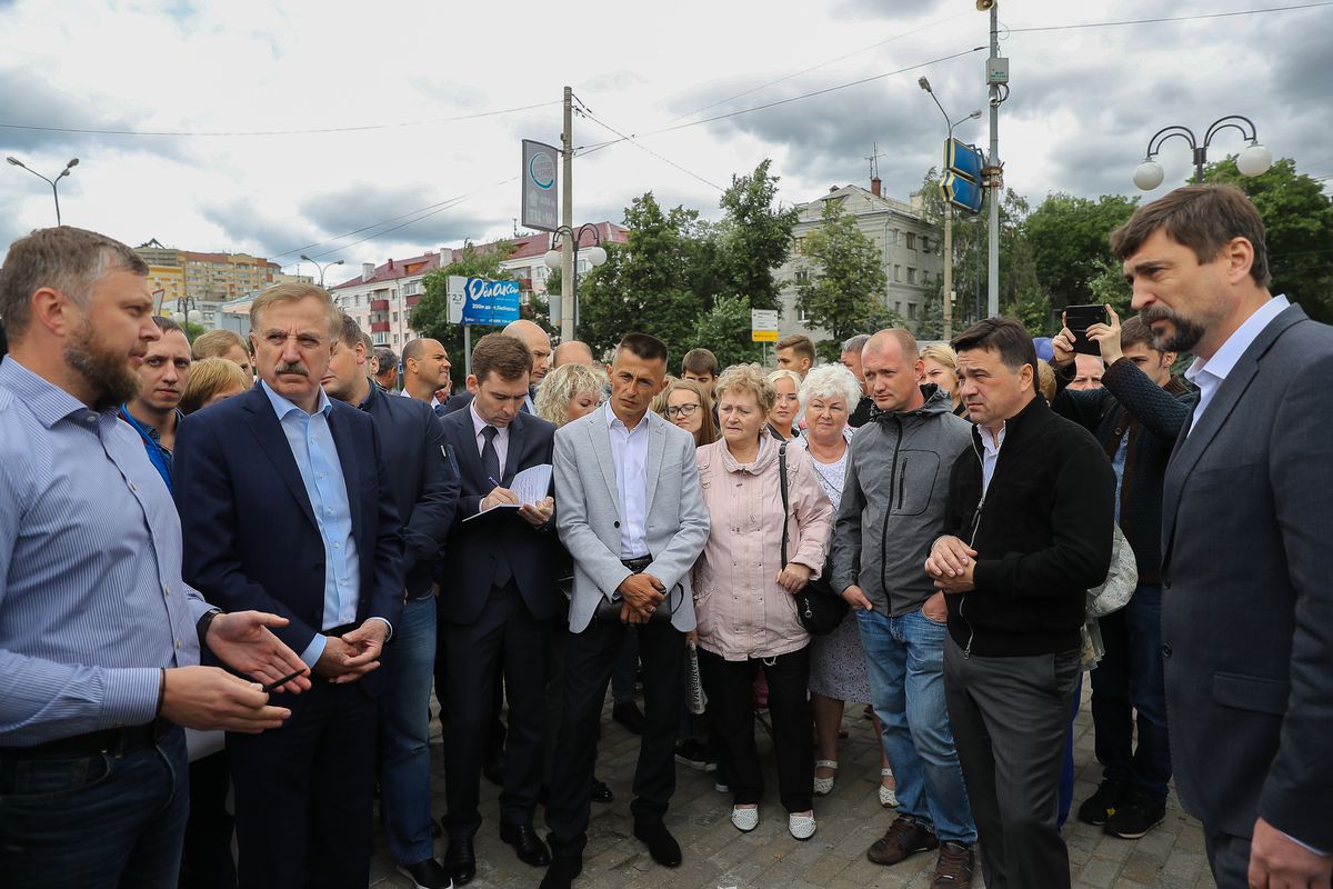Андрей Воробьев губернатор московской области - Губернатор обсудил с жителями Люберец план благоустройства города Андрей Воробьев губернатор московской области - Губернатор обсудил с жителями Люберец план благоустройства города
