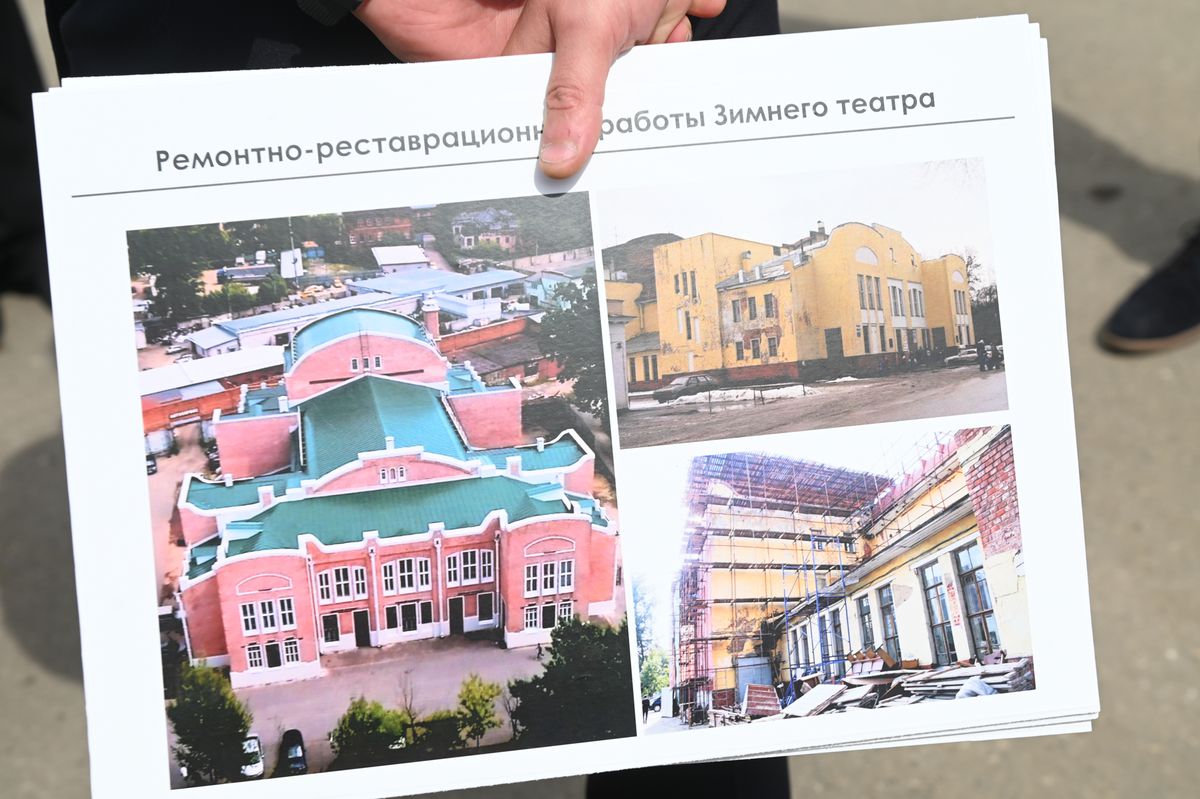 Андрей Воробьев губернатор московской области - Из пепла и строительной пыли. В Орехово-Зуеве восстанавливают «Зимний театр» Андрей Воробьев губернатор московской области - Из пепла и строительной пыли. В Орехово-Зуеве восстанавливают «Зимний театр»