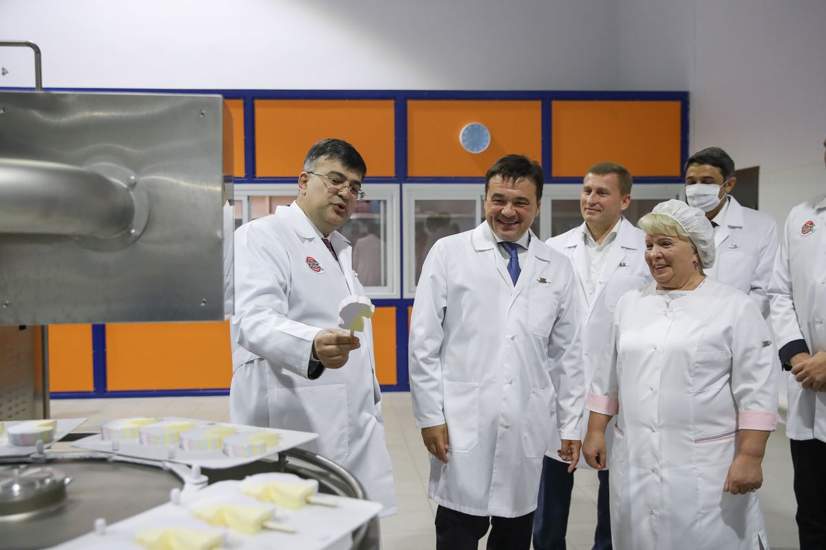 Андрей Воробьев губернатор московской области - Камень, мороженое и рабочие места. Как в Подмосковье развивают промышленность