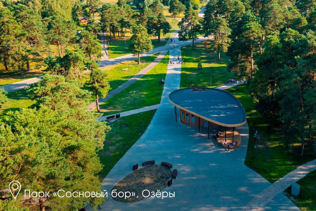 Сосновые парки в москве