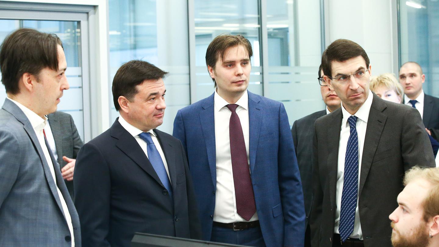 Губернатор Андрей Воробьев представил полпреду Президента в ЦФО Игорю Щеголеву работу ЦУРа