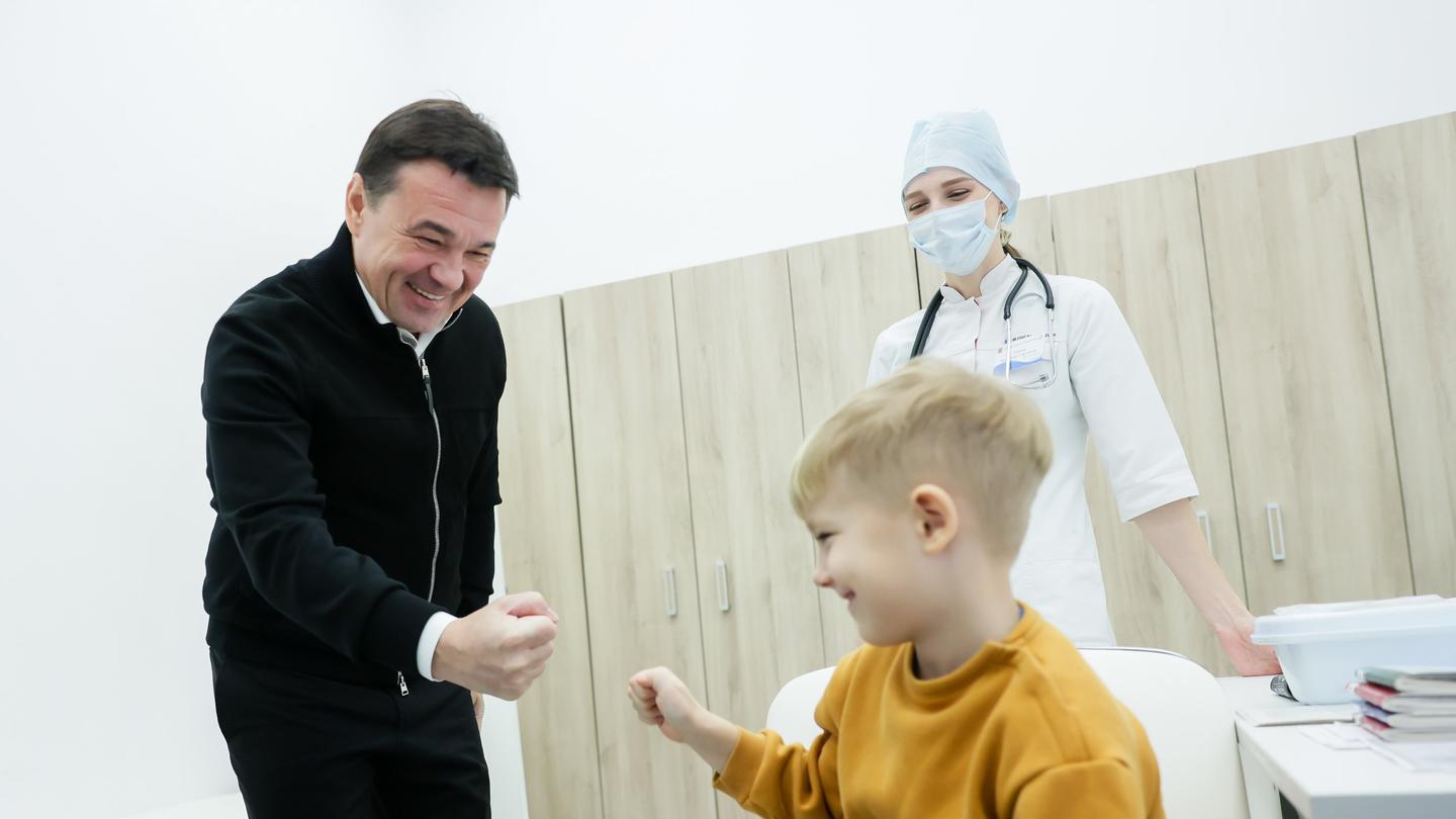 Андрей Воробьев губернатор московской области - Закрыть потребности: в Балашихе открыли новую поликлинику